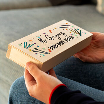 Personalised Pencil Case Tools For School Teacher Gift, 4 of 4