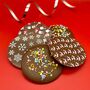 Giant Decorated Christmas Chocolate Buttons, thumbnail 1 of 5