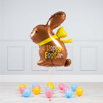 Sunshine Pastels Chocolate Easter Bunny Balloon Package, 3 of 4