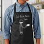 Personalised Dads Apron With Child's Drawing, thumbnail 2 of 3