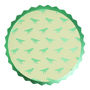 Dinosaur Green Foiled Paper Party Plates, thumbnail 2 of 3