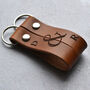 Personalised Couples Leather Keyring Set, thumbnail 2 of 11