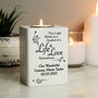 Personalised Memorial Tea Light Holder, thumbnail 1 of 4