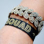 Bride Squad Bachelorette / Hen Party Wristbands, thumbnail 3 of 12