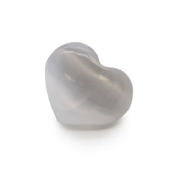 Selenite Heart, 2 of 3