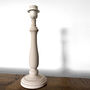 Pluma Wood Table Lamp Painted In Farrow And Ball Paint, thumbnail 4 of 6