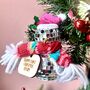 Personalised Disco Ball Snowman Christmas Decoration, thumbnail 1 of 7