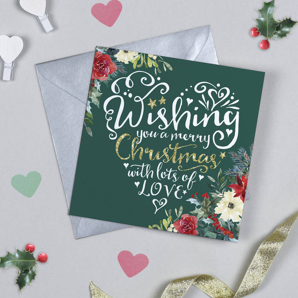 Pack Of Five Luxury Christmas Cards By Michelle Fiedler Design ...