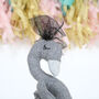 Grey Swan Soft Toy With Personalised Bag, thumbnail 4 of 6
