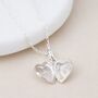 Personalised Sterling Silver North Star Heart Photo Locket Necklace, thumbnail 6 of 9