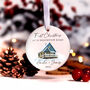 First Christmas In New Family Home Personalised Bauble, thumbnail 10 of 12