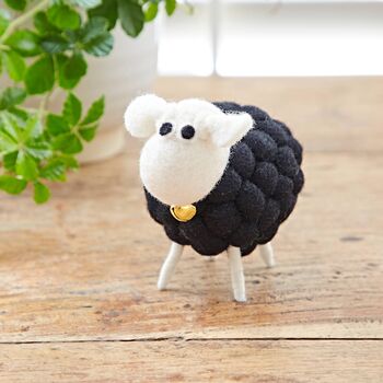 Felt Sheep Ornament, 5 of 8