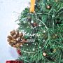 Personalised Acrylic Christmas Decoration, thumbnail 3 of 4