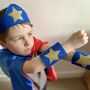 Kids Superhero Cape, Felt And Personalised With Letter, thumbnail 7 of 10