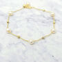 Natural Freshwater Pearl Bracelet Bridesmaid Gift, thumbnail 1 of 5
