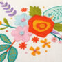 Floral Bloom Embroidery Kit, thumbnail 4 of 8