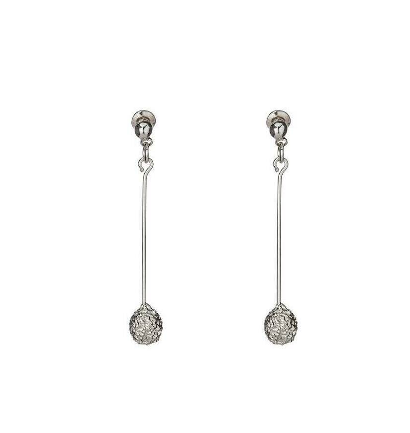 Molten Ball Drop Earrings By Baronessa | notonthehighstreet.com