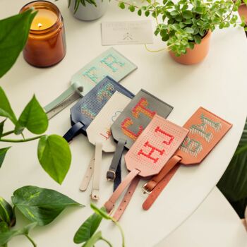Stitch Your Own Design Luggage Tag, 4 of 12