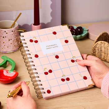Personalised Cherry Stationery Gift Set, 3 of 7