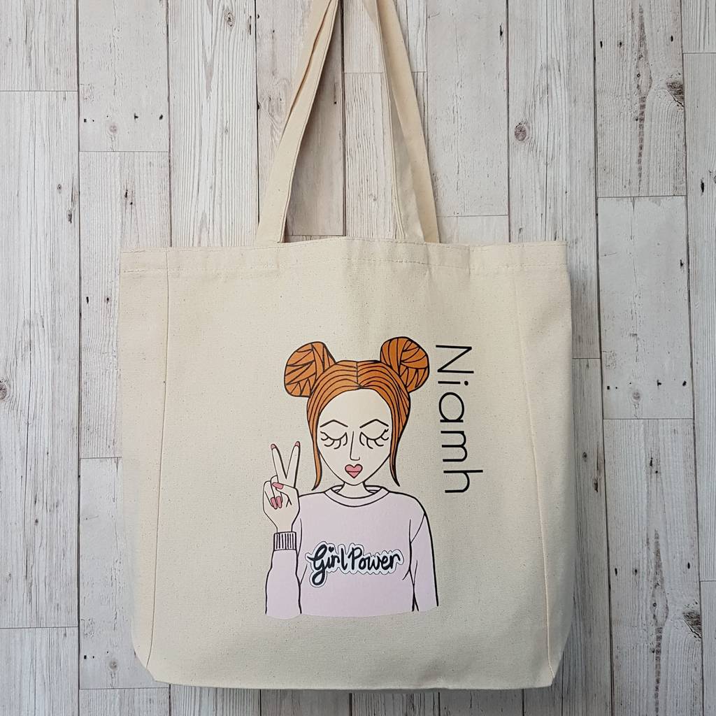 Personalised 'Miss Laid Back' Fashion Tote Bag By Syd&Co ...
