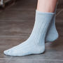 Women's Alpaca Bed Socks, thumbnail 3 of 4