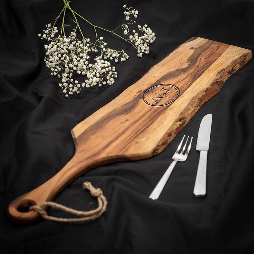 Personalised Live Edge Serving Board, 1 of 3