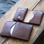 Personalised Leather Wallet With Coin Pouch, thumbnail 5 of 9