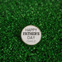 Personalised ‘Happy Father’s Day’ Golf Ball Marker, thumbnail 1 of 1