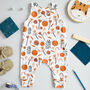 Clementine Unisex Baby Romper, thumbnail 1 of 7