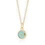 Turquoise Eye Resin Capture Necklace, thumbnail 8 of 10