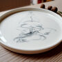 Illustrated Porcelain Plates, thumbnail 2 of 3