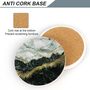 Pack Of Four Ceramic Marble Design Coasters, thumbnail 3 of 4