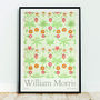 Daisy Print By William Morris, Floral Art, thumbnail 1 of 6