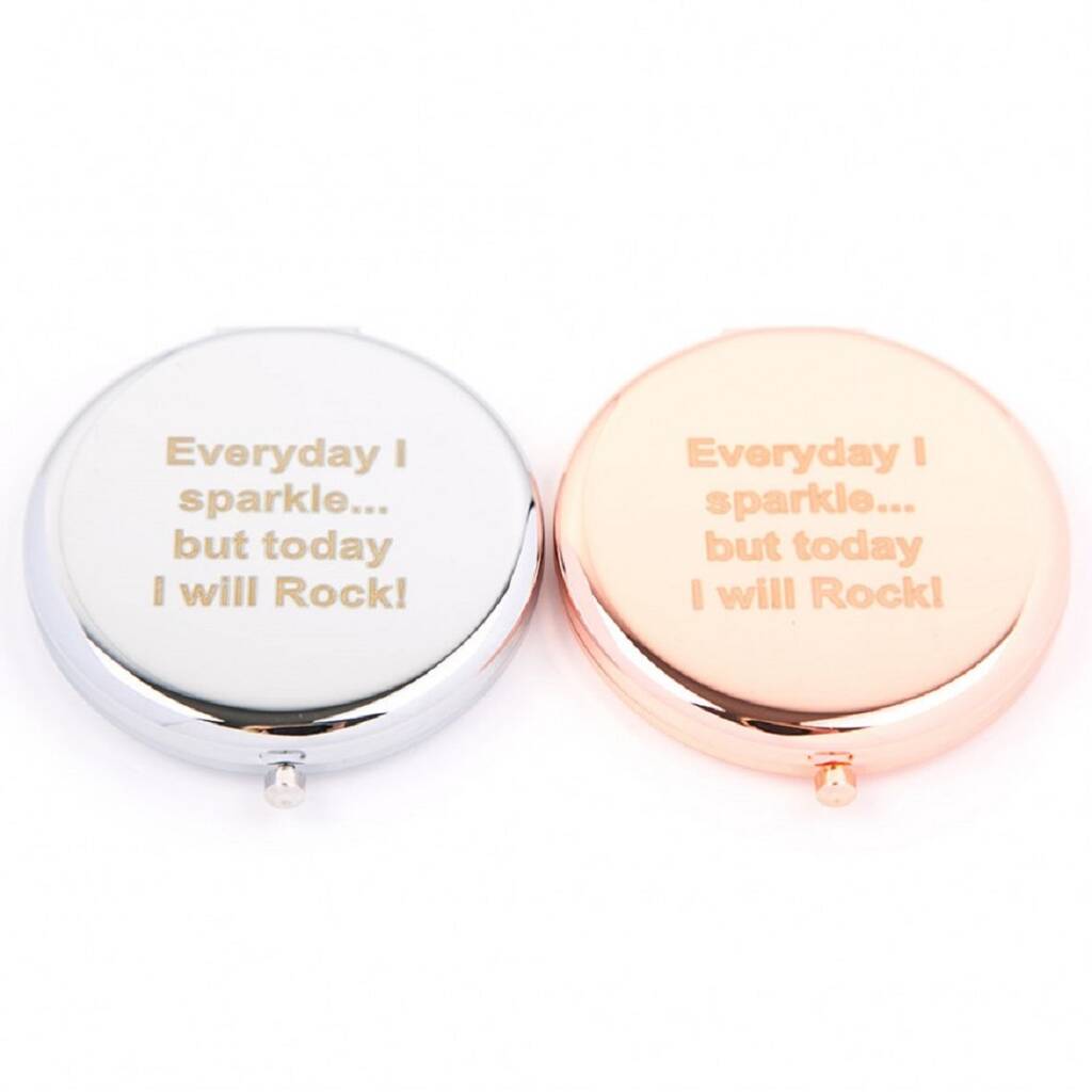 Everyday I Sparkle Compact Mirror, 1 of 2