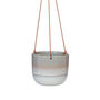 Ombre Dip Glaze Hanging Planter, thumbnail 7 of 7