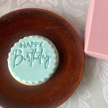 Birthday Letterbox Personalised Vanilla Cookie, 11 of 12