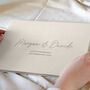 Personalised Traditional Wedding Guestbook, thumbnail 4 of 5