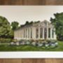 Personalised Wedding Venue Recycled Paper Artwork, thumbnail 4 of 12