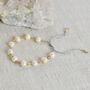 Amalfi Pearl Bracelet With Semi Precious Stones, thumbnail 8 of 11