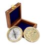 Personalised Three Inch Brass 100 Year Calendar Compass, thumbnail 6 of 11