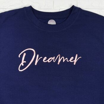 Dreamer Sweatshirt Rose Gold, 2 of 2
