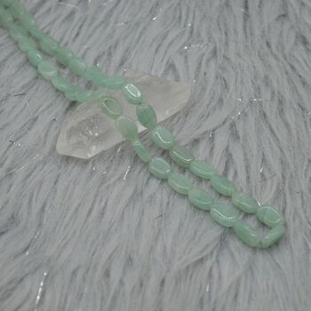 Light Green Aventurine Beaded Necklace, 2 of 6