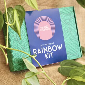 Diy Macramé Rainbow Kit, 3 of 9