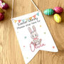Personalised Easter Bunny Stop Here Sign, thumbnail 2 of 3