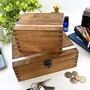 Personalised Wooden Cufflink Or Trinket Box, thumbnail 3 of 10