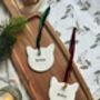 Personalised Clay Cat Christmas Decoration, thumbnail 4 of 4
