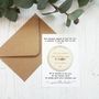 Tying The Knot Wooden Save The Date Magnet, thumbnail 5 of 8