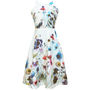 Lavinia 50s Style Dress In Floral Print, thumbnail 5 of 11
