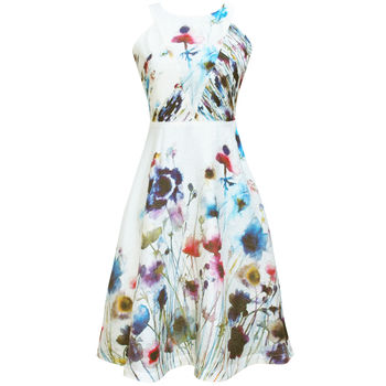 Lavinia 50s Style Dress In Floral Print, 5 of 11