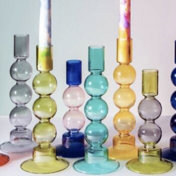 Two Tone Bubble Candle Stick, 8 of 8
